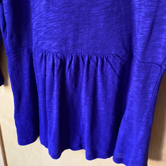 Anthropologie DELETTA 3/4 Sleeve Top - Picture 7 of 9